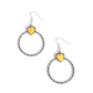 Heart Holiday - Yellow Earring