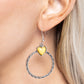 Heart Holiday - Yellow Earring