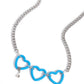 Heart Homage - Blue Necklace