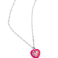 Heartfelt Hope - Pink Necklace