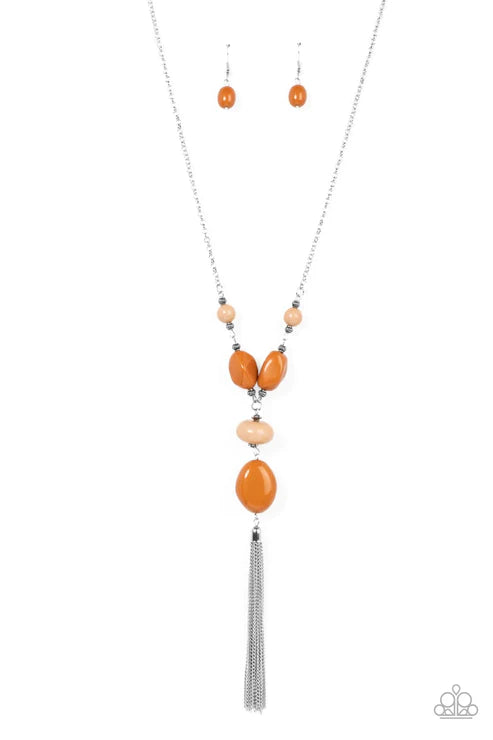 Heavenly Harmony - Brown Necklace