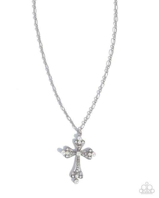 Heavenly Haul - White Necklace