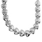 Hello Heartstrings - Silver Necklace