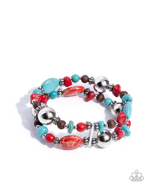 Heroic Harmony - Red Bracelet