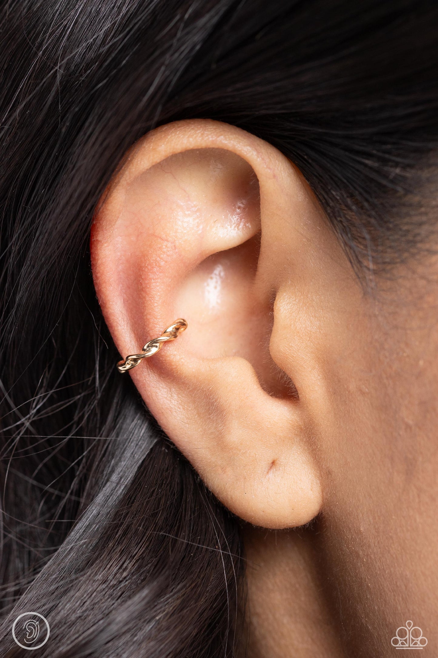 Hey, Hot CUFF! - Gold Earring