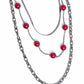 High-Class Haute - Red Necklace