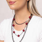 High-Class Haute - Red Necklace