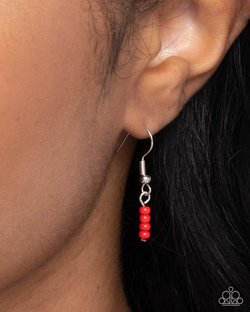 High-Class Hype - Red Necklace