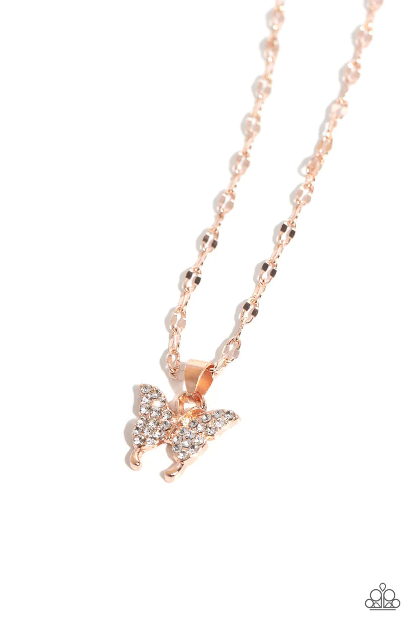 High - Flying Hangout - Rose Gold Necklace
