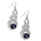 High-Ranking Royalty - Purple Earring