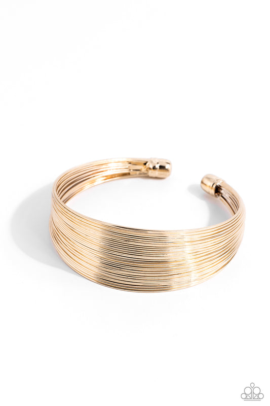 High Wire Act - Gold Bracelet