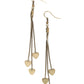 Higher Love - Brass Earring