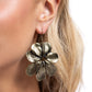 Hinging Hallmark - Brass Earring