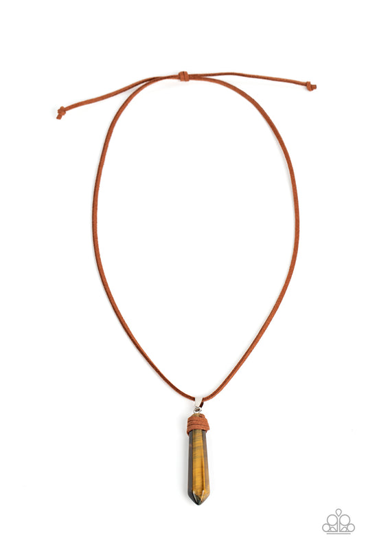 Holistic Harmony - Brown Necklace