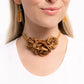 Home-Grown Homage - Brown Necklace