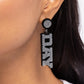 Home Game  - Black Earring