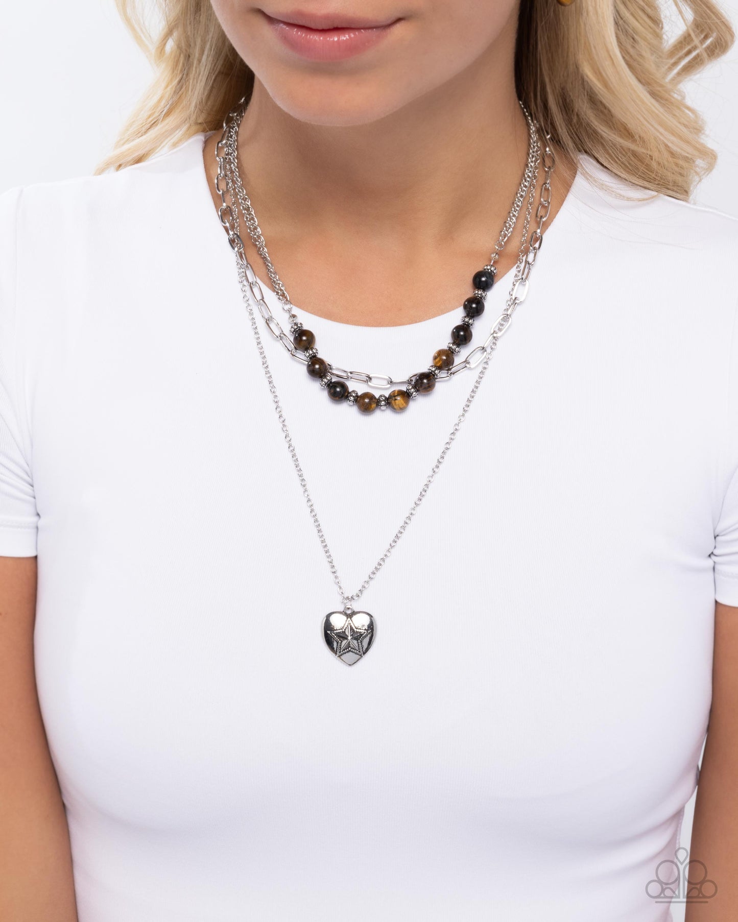 Home Stretch - Brown Necklace