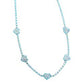Homecoming Hearts - Blue Necklace