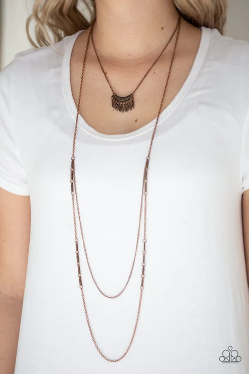 Homestead Harvest - Copper Necklace