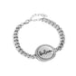 Hope and Faith - Silver Bracelet