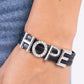 Hopeful Haute - Black Bracelet