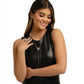 Hopeful Hierarchy Necklace and Aerial Allure Ring Silver Complete Look Set