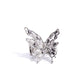 Hopeful Hierarchy Necklace and Aerial Allure Ring Silver Complete Look Set