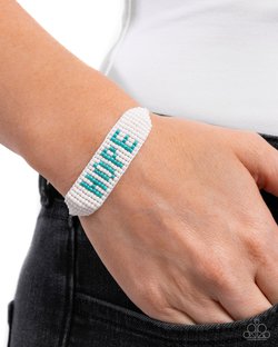 Hopeful Hire - Blue Bracelet