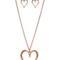 Hopelessly In Love - Copper Necklace