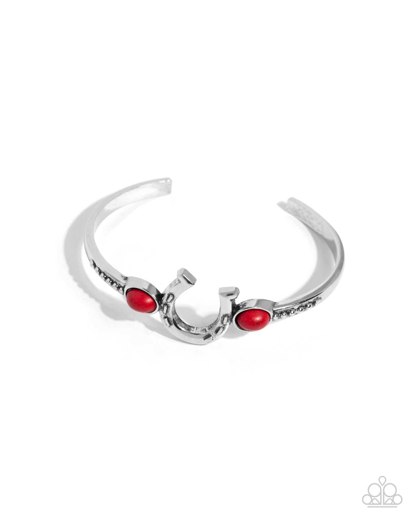 Horseshoe Habit - Red Bracelet