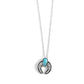 Horseshoe Haute - Blue Necklace