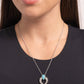 Horseshoe Haute - Blue Necklace