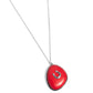 Horseshoe Hoedown - Red Necklace