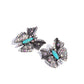 Hovering Harmony - Blue Earring