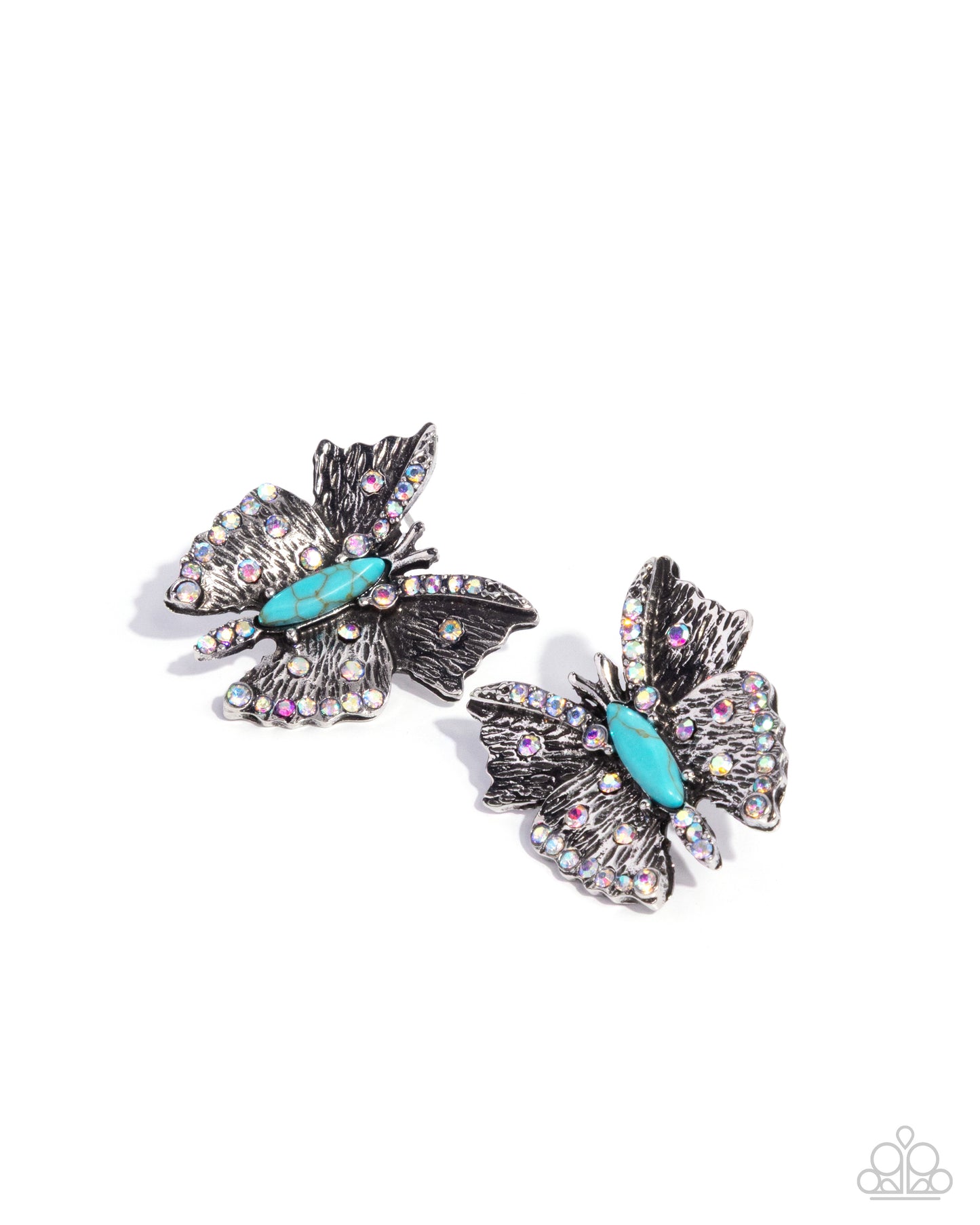 Hovering Harmony - Blue Earring