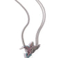 Hummingbird Headline - Purple Necklace