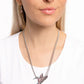 Hummingbird Headline - Purple Necklace