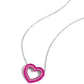 Hyper Heartland - Pink Necklace