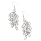 Ice Garden Gala - White Earring