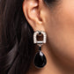 In ARCHING Order - Black Earring