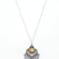 Inde-PENDANT Idol - Yellow Necklace