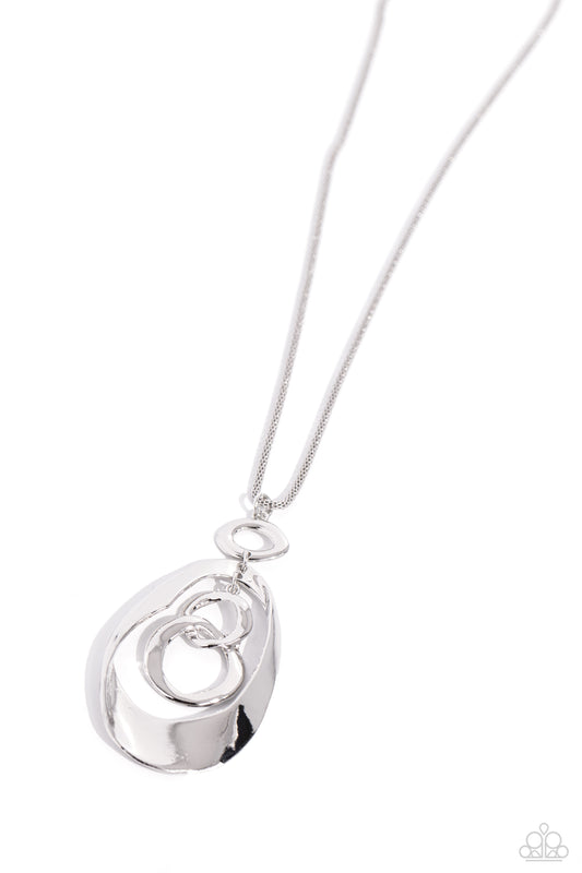 Industrial Impulse - Silver Necklace