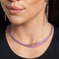 Industrial Independence - Purple Necklace