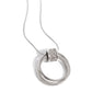 In the Swing of RINGS - White Necklace