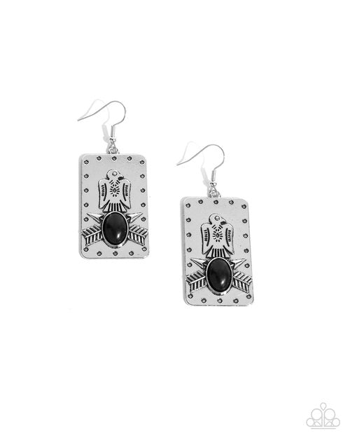 Invincible Icon - Black Earring