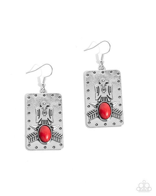 Invincible Icon - Red Earring