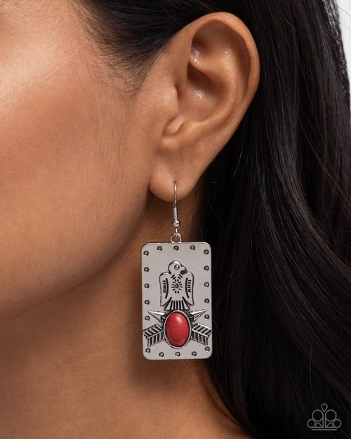 Invincible Icon - Red Earring