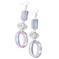 Iridescent Infatuation - Silver Earring
