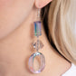 Iridescent Infatuation - Silver Earring