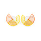 It's Just an Expression - Yellow Earring